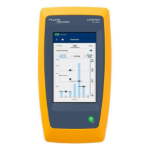 Fluke LIQ-DUO network cable tester PoE tester Yellow, Gray