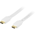 Deltaco HDMI-1050H HDMI cable 5 m HDMI Type A (Standard) White