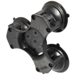 RAM Mounts Twist-Lock Triple Suction Cup Base with AMPS Hole Pattern