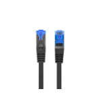 Lanberg PCF6A-10CC-0050-BK networking cable Black 0.5 m Cat6a F/UTP (FTP)