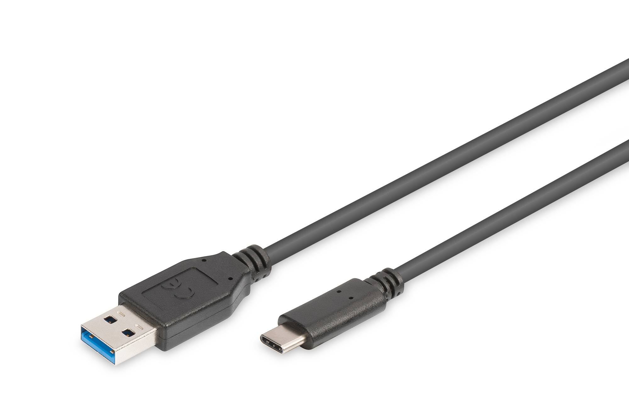 Photos - Cable (video, audio, USB) Digitus USB Type-C Connection Cable AK-300136-010-S 