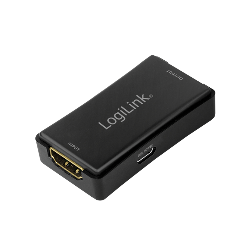 Image of LogiLink HD0014 bridge/repeater Network repeater 18000 Mbit/s Black