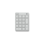 Microsoft Number Pad numeric keypad Bluetooth Universal White 23O-00029