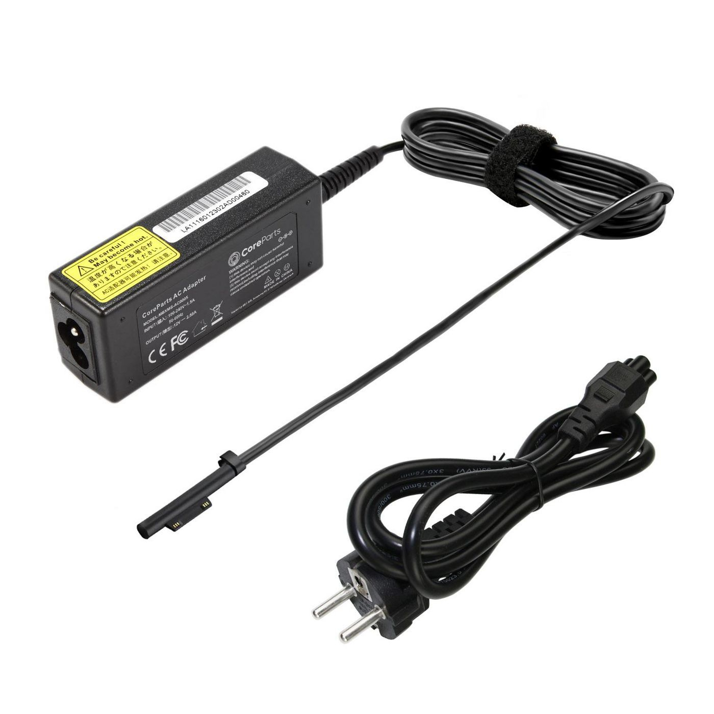Coreparts Black Mbxms-Ac0005 Power Adapter/Inverter Indoor 31 W