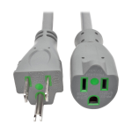 Tripp Lite P022-006-GY-HG power cable Gray 70.9" (1.8 m) NEMA 5-15P NEMA 5-15R