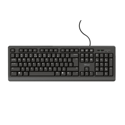 Trust TK-150 keyboard USB QWERTY Nordic Black