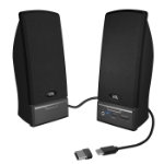 Cyber Acoustics CA-2014USB loudspeaker Black Wired 2 W