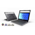MAXCases Extreme Shell-FL Chromebook Case for Acer R857T/R857TN Chromebook 12" (Grey)