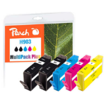Peach PI300-761 inktcartridge 5 stuk(s) Normaal rendement Zwart, Cyaan, Magenta, Geel