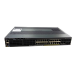 Cisco Catalyst WS-C2960X-24TS-LL network switch Managed L2/L3 Gigabit Ethernet (10/100/1000) Black