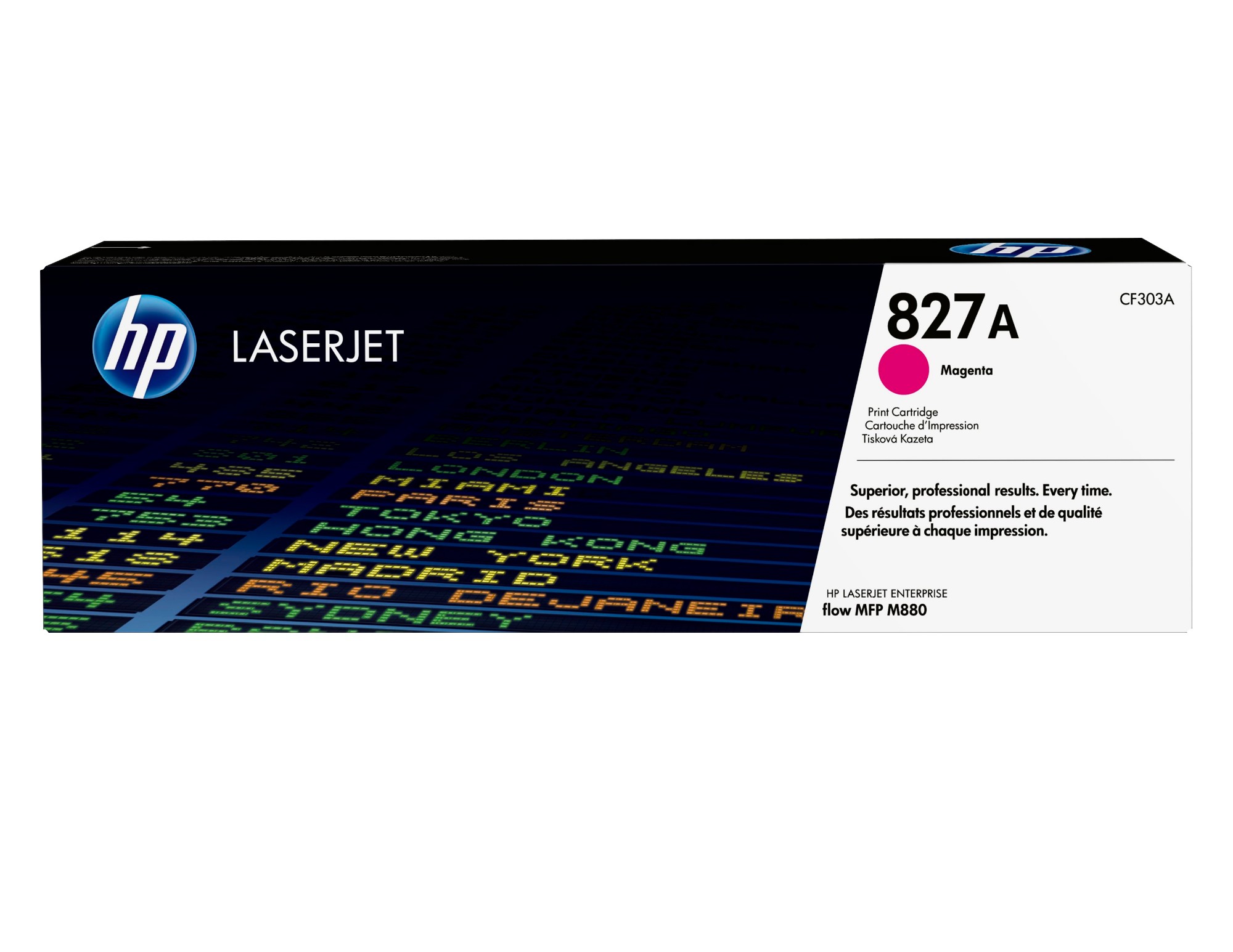 HP CF303A/827A Toner magenta, 32K pages ISO/IEC 19798 for HP Color LaserJet M 880