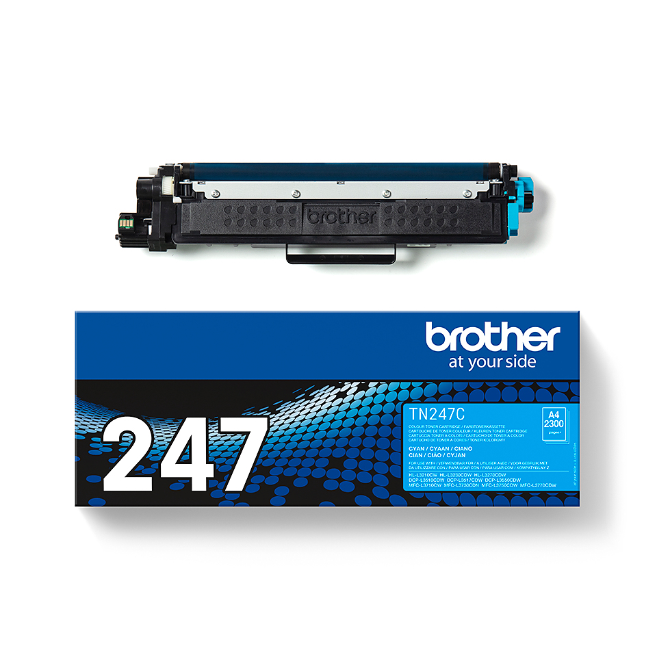 Brother TN-247C Toner-kit cyan, 2.3K pages ISO/IEC 19752 for Brother HL-L 3210