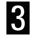 Brady Numbers & letters DIN A4 size