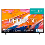 Hisense 50A6K 127 cm (50") 4K Ultra HD Smart TV Wi-Fi Black 300 cd/mÂ²