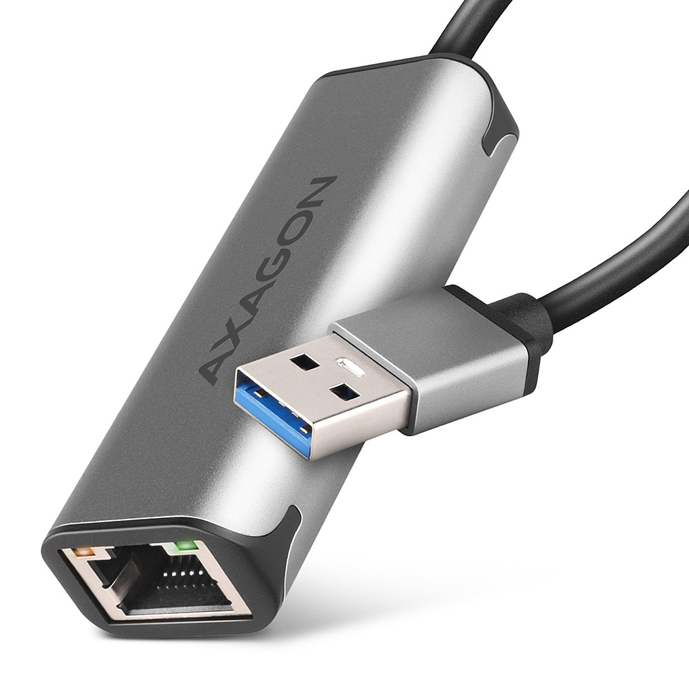 EU Product - ADE-25R SuperSpeed USB-A 2.5 gigabit ALU ethernet adapter - Wired - USB - Ethernet - 2500 Mbit/s - Grey