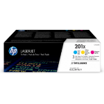 HP CF253XM (201X) Toner MultiPack, 2.3K pages, Pack qty 3