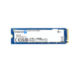 Kingston Technology NV3 (SNV3S/2000G) 2TB NVMe SSD, M.2 Interface, PCIe Gen4, 2280, Read 6000 MB/s, Write 5000 MB/s, 3 Year Warranty