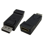 4XEM 4XDPMHDMIFA cable gender changer DisplayPort HDMI Black