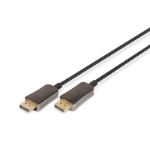 Digitus AK-340107-150-S DisplayPort cable 15 m Black, Metallic
