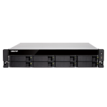 QNAP TS-877XU-RP NAS Rack (2U) Ethernet LAN Black, Grey 2600