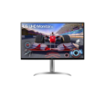 LG 31.5' UHD 4K HDR Monitor, VA panel, 3840x2160, 144Hz, 4ms, 400 nits, DCI-P3 90%, Tilt/Height/Pivot adjustable