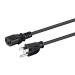 Monoprice 35121 power cable Black 94.5" (2.4 m) NEMA 5-15P IEC C13