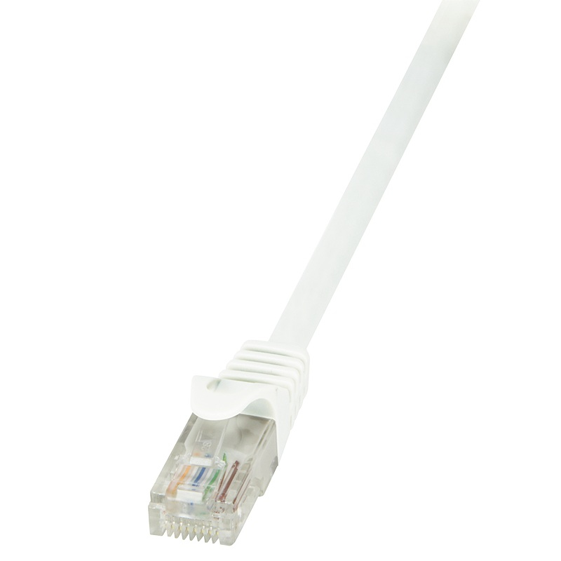 Image of LogiLink 0.25m Cat.6 U/UTP RJ45 networking cable White Cat6 U/UTP...