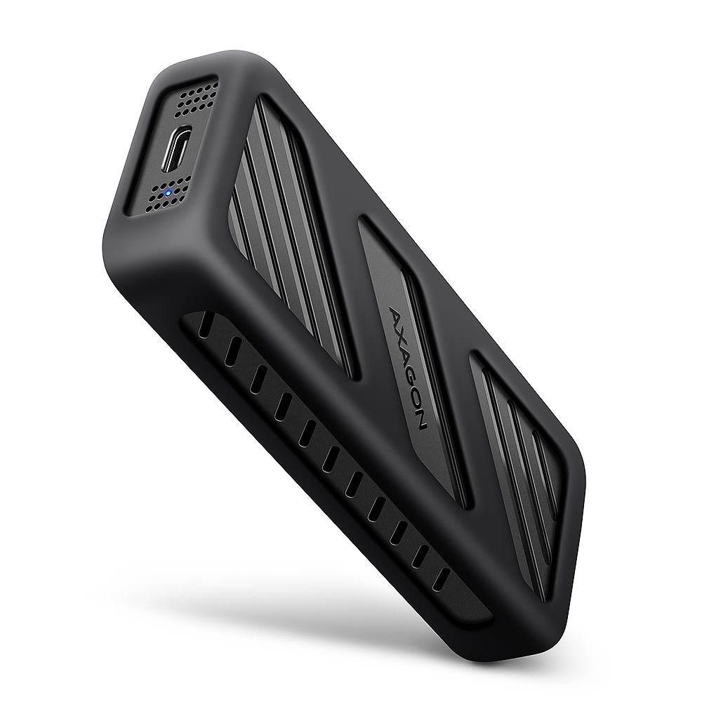 EU Product - EEM2-20G NVMe-SSD-Gehuse USB-C 3.2 20 Gbps 2230 - 2280 - schwarz