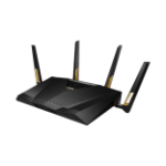 ASUS RT-AX88U wireless router Gigabit Ethernet Dual-band (2.4 GHz / 5 GHz) Black