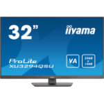 iiyama ProLite XU3294QSU-B1 computer monitor 80 cm (31.5") 2560 x 1440 pixels Wide Quad HD LCD Black
