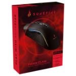 SureFire Hawk Claw mouse Gaming Right-hand USB Type-A Optical 6400 DPI