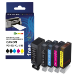 Freecolor K10269F7 ink cartridge 5 pc(s) Compatible Black, Cyan, Magenta, Yellow