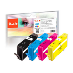 Peach PI300-760 ink cartridge 3 pc(s) Compatible Black, Cyan, Magenta, Yellow