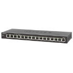 NETGEAR GS316 Unmanaged Gigabit Ethernet (10/100/1000) Black