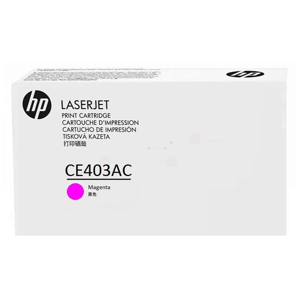 HP CE403AC/507A Toner Cartridge Magenta Contract. 6K Pages ISO/IEC 197