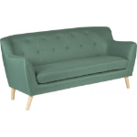 Teknik Office Skandi 3 Seater Sofa Ocean Green - 7982 DD