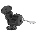 RAM Mounts Double Ball Mount with Key Lock Knob