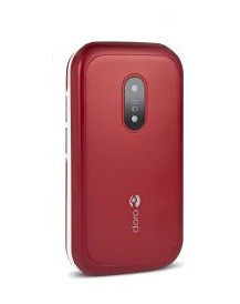 Image of Doro 6040 7.11 cm (2.8") Red, White Camera phone