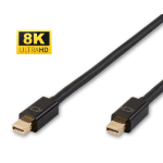 Microconnect MDPMDP1BV1.4 DisplayPort cable 1 m Mini DisplayPort Black