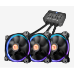 Thermaltake RIing 14 (3 Fan Pack) Computer behuizing Ventilator 14 cm Zwart