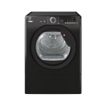 Hoover H-DRY 300 LITE HLE V9DGB-80 tumble dryer Freestanding Front-load 9 kg Black