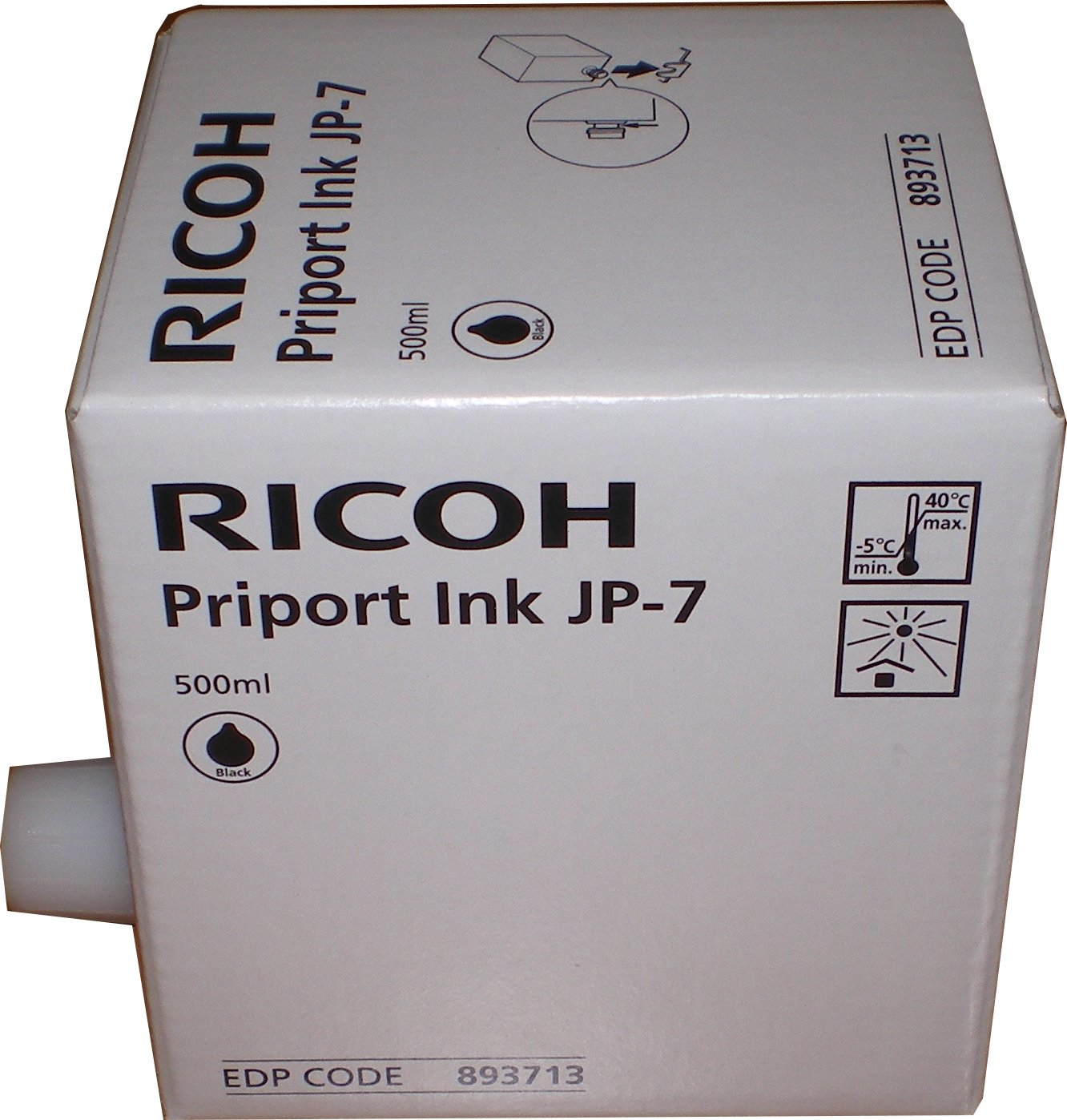 817219 RICOH JP7 - 500 ml - Schwarz - Tonernachf?llung - f?r Priport JP 750 JP750 - Original - Tintenpatrone