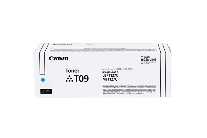 Image of Canon 3019C006/T09C Toner cartridge cyan, 5.9K pages ISO/IEC 19752...