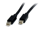 StarTech.com MDISPLPORT3 DisplayPort cable 35.4" (0.9 m) mini DisplayPort Black
