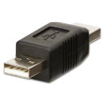 Lindy USB Adapter, USB A Male to A Male Gender Changer