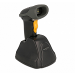 DeLOCK 90550 barcode-lezer Draagbare streepjescodelezer 1D/2D CMOS Zwart, Oranje