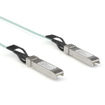 StarTech.com Dell EMC AOC-SFP-10G-5M Compatible 5m/16.4ft 10G SFP+ to SFP+ AOC Cable - 10GbE SFP+ Active Optical Fiber - 10Gbps SFP Plus/Mini GBIC/Transceiver Module Cable -
