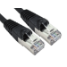 Cables Direct ART-100-HK networking cable Black 0.25 m Cat6a S/FTP (S-STP)