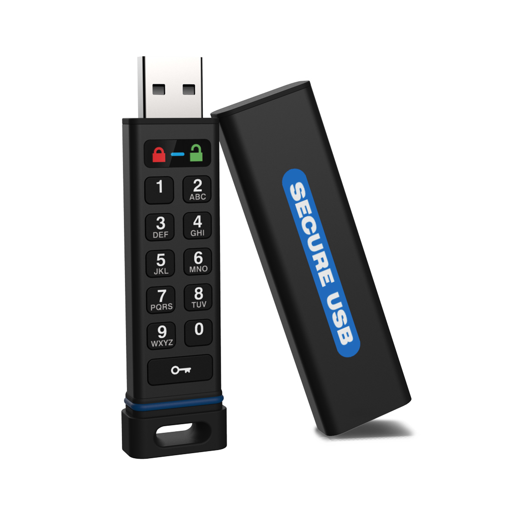 SecureData Secure USB KP 64gb Encrypted Flash Drive