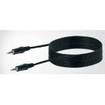 Schwaiger 2x3.5mm 5m audio kabel 3.5mm Zwart